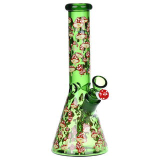 Pulsar Greatest Hits Series Glow Herb Pipe Duo / 10" / 14mm F - Horny Stoner