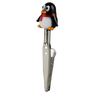 Penguin Memo Clip - 3" - Horny Stoner