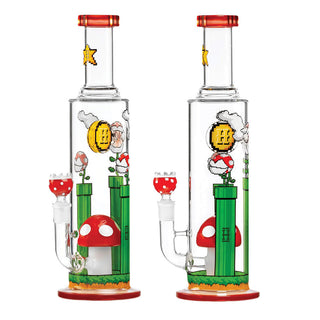 Hemper Gaming Flower Glass Water Pipe | 14mm F - Horny Stoner