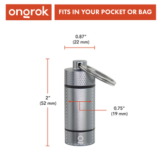 Ongrok Small Storage Keychain - Horny Stoner