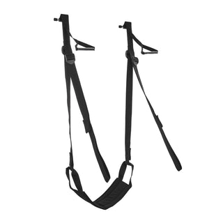 Sportsheets Adjustable Door Jam Sex Sling Black - Horny Stoner
