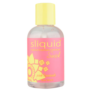 Sliquid Swirl Pink Lemonade Flavored Lubricant - Horny Stoner