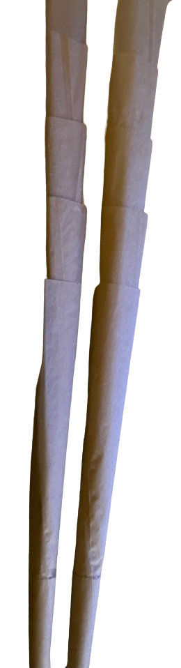 King Size Natural Cones Wraps Rolling Papers Tobacco-Free (8 Count) - Horny Stoner