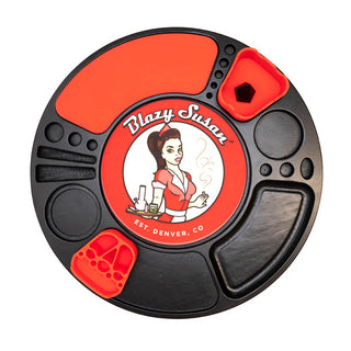 Blazy Susan Spinning Rolling Trays - Horny Stoner