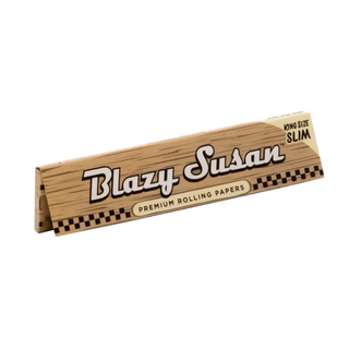 Blazy Susan Unbleached Rolling Papers - Horny Stoner