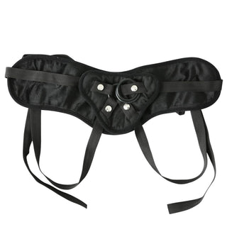 Sportsheets Plus Size Noire Adjustable Strap-On Harness Black - Horny Stoner