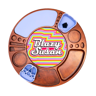 Blazy Susan Spinning Rolling Trays - Horny Stoner