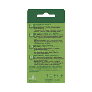 Sensuva ON Hemp-Infused Arousal Oil 5 ml - Horny Stoner
