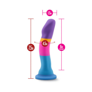 Avant D1 Hot 'n' Cool 7.5 in. Silicone Dildo - Horny Stoner