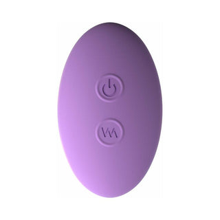 Fantasy For Her Remote Silicone Please-Her Rechargeable Vibrator Purple - Horny Stoner
