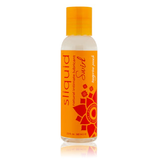 Sliquid Swirl Tangerine Peach Flavored Lubricant - Horny Stoner