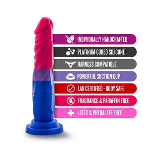 Avant Pride P8 Love 7.5 in. Silicone Dildo - Horny Stoner
