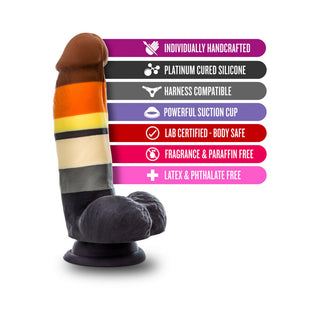 Avant Pride P9 Bear 7 in. Silicone Dildo with Balls - Horny Stoner