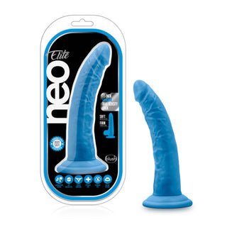 Neo Elite Silicone Dual Density 7.5in Suction Cup Dildo