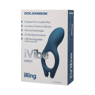 iVibe Select iRing Blue - Horny Stoner