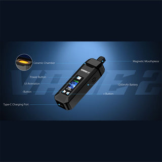 Yocan Vane 2 Dry Herb Vaporizer | 1200mAh - Horny Stoner