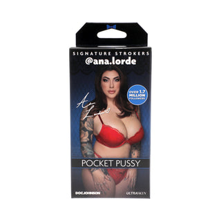 Signature Strokers - Girls of Social Media - @ana.lorde - ULTRASKYN Pocket Pussy Vanilla - Horny Stoner