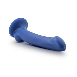 Avant D10 Ergo Mini 7 in. Dual Density Silicone Dildo Indigo - Horny Stoner