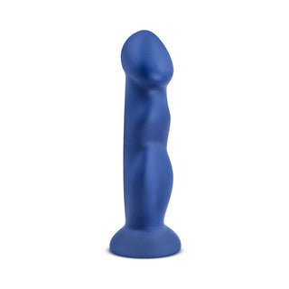 Avant D12 Suko 8 in. Dual Density Silicone Dildo Indigo - Horny Stoner