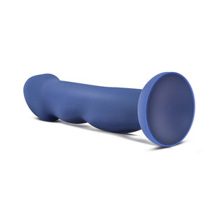 Avant D12 Suko 8 in. Dual Density Silicone Dildo Indigo - Horny Stoner
