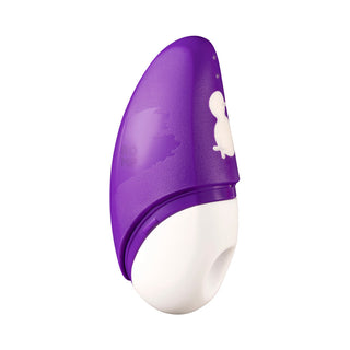 ROMP Free Rechargeable Silicone Pleasure Air Clitoral Vibrator Purple - Horny Stoner