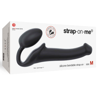 Strap-On-Me Semi-Realistic Bendable Double Ended Silicone Strap-On - Horny Stoner