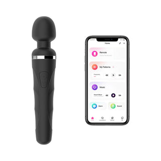 Lovense Domi 2 Bluetooth Programmable Wand Vibrator - Horny Stoner
