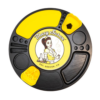 Blazy Susan Spinning Rolling Trays - Horny Stoner