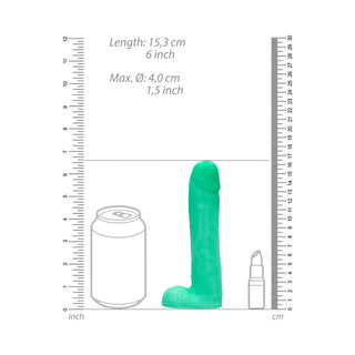 Shots S-Line Glow in the Dark Dicky Soap With Balls - Horny Stoner