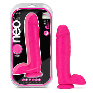 Neo Elite 10in Silicone Dual Density Dildo