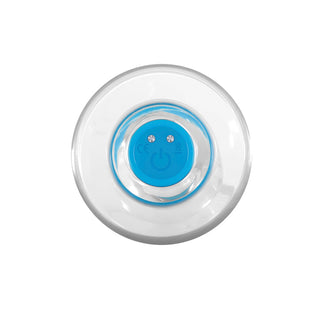 Gender X Electric Blue Rechargeable Remote-Controlled Vibrating Anal Plug Clear/Blue - Horny Stoner