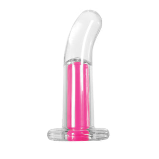Gender X Pink Paradise Rechargeable Remote-Controlled Vibrating Curved Anal Plug Clear/Pink - Horny Stoner