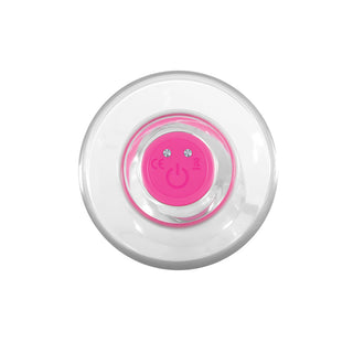 Gender X Pink Paradise Rechargeable Remote-Controlled Vibrating Curved Anal Plug Clear/Pink - Horny Stoner