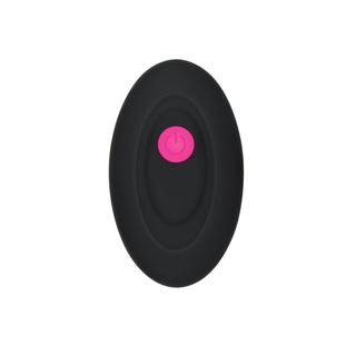 Gender X Pink Paradise Rechargeable Remote-Controlled Vibrating Curved Anal Plug Clear/Pink - Horny Stoner