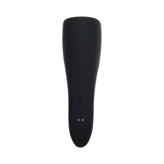 Gender X The Embrace Rechargeable Vibrating Pulsing Silicone Masturbator Black - Horny Stoner