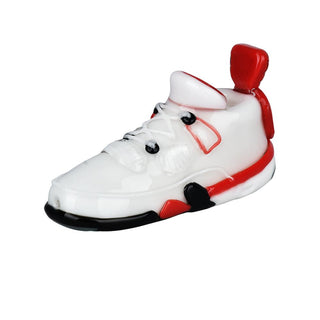 Retro Highz x Empire Glassworks Retro Sneaker V2 Glass Hand Pipe | 4" - Horny Stoner