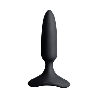 Lovense Hush 2 Bluetooth Remote-Controlled Vibrating Butt Plug XS 1 in. - Horny Stoner