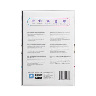 Lovense Hush 2 Bluetooth Remote-Controlled Vibrating Butt Plug XS 1 in. - Horny Stoner