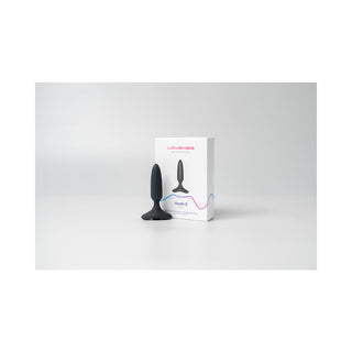 Lovense Hush 2 Bluetooth Remote-Controlled Vibrating Butt Plug XS 1 in. - Horny Stoner