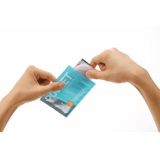 Tenga Pocket Masturbator Sleeve Wavy Line - Horny Stoner