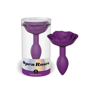 Love to Love Open Roses Anal Plug - Horny Stoner