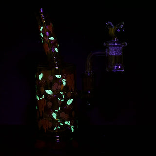 Pulsar Greatest Hits Series Glow Dab Rig Kit / 8" / 14mm F - Horny Stoner