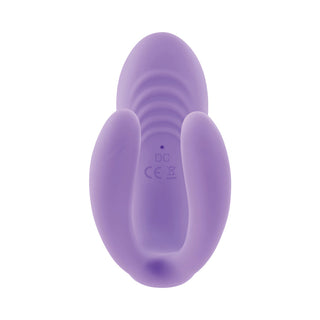 Evolved Petite Tickler Rechargeable Remote-Controlled Silicone Dual Stimulator Purple - Horny Stoner