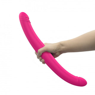 Dorcel Orgasmic Double Do Rechargeable Thrusting & Vibrating Double Dildo Pink - Horny Stoner