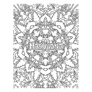 High AF 2 Coloring Book - Horny Stoner