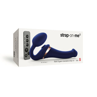 Strap-On-Me Rechargeable Remote-Controlled Multi Orgasm Bendable Strap-On - Horny Stoner