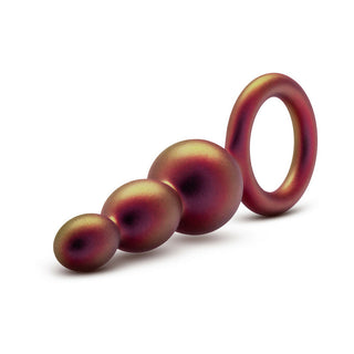 Anal Adventures Matrix Silicone Beaded Loop Plug Copper - Horny Stoner