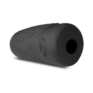 Blush M Elite Platinum Gript Silicone Stroker Black - Horny Stoner