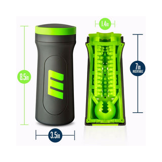 M for Men M2 Superior Stroker Black - Horny Stoner