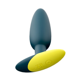ROMP Bass Rechargeable Silicone Vibrating Anal Plug Dark Green - Horny Stoner